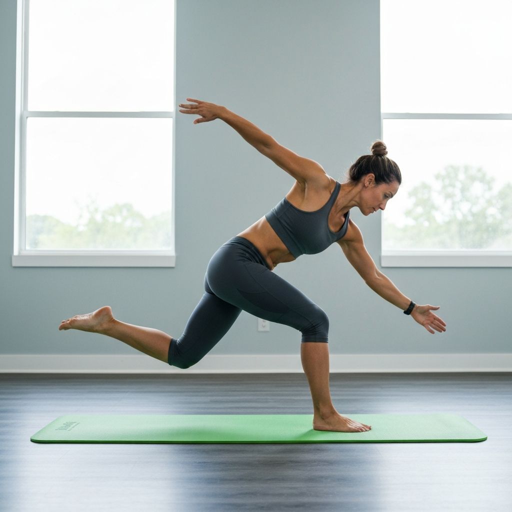 Person beim Mobilitätstraining